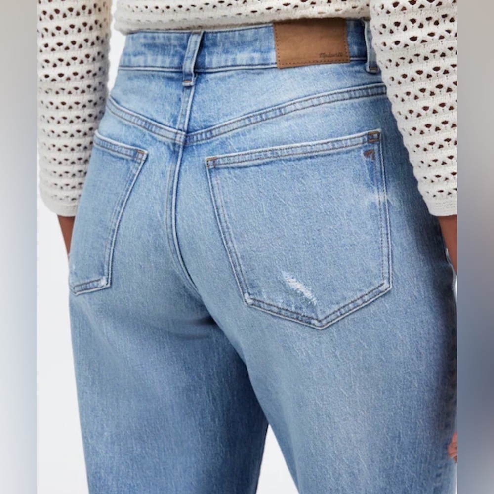 Madewell Light Blue Flare Jeans - Picture 4 of 12